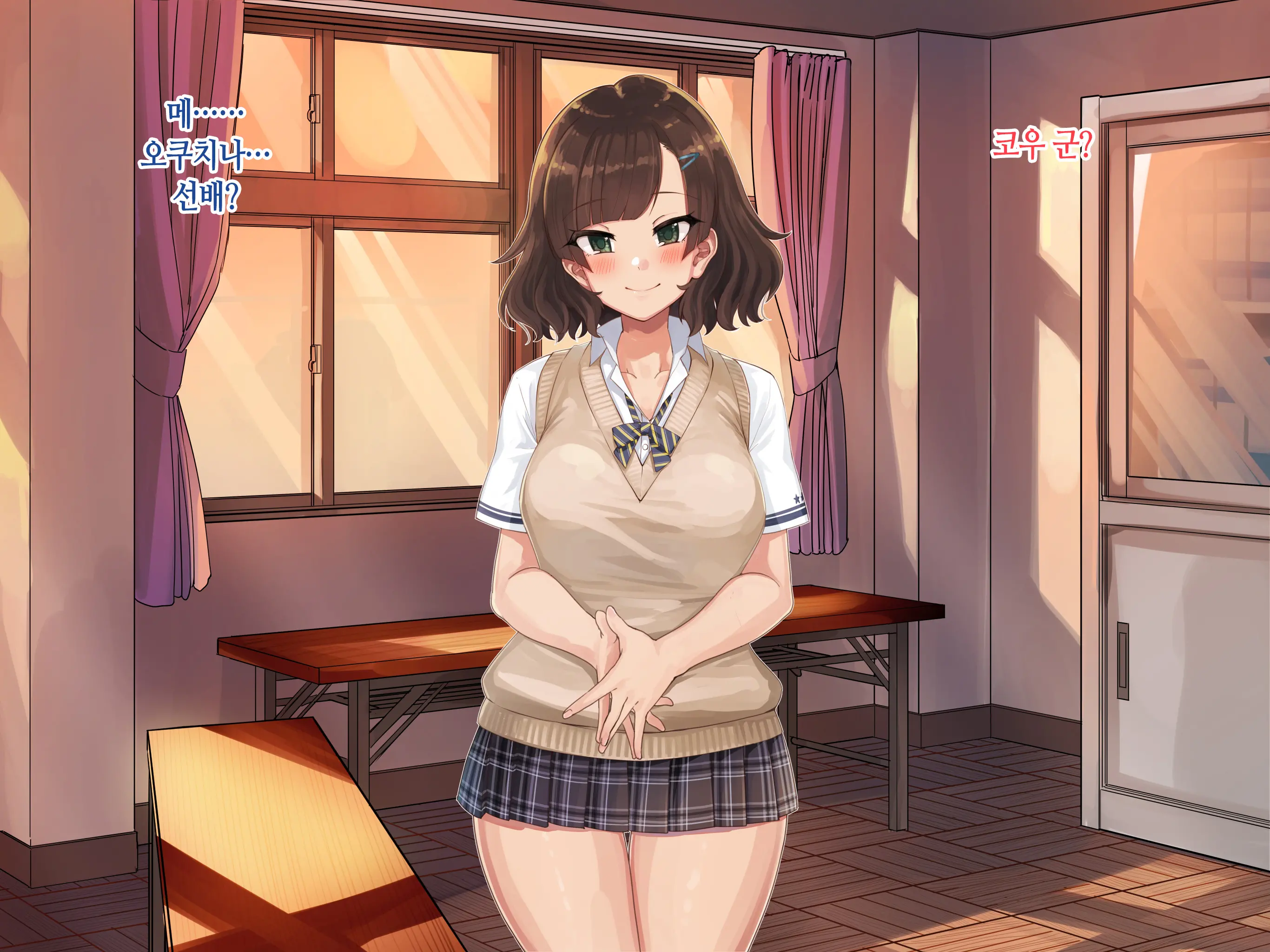 Kanojo No Okuchi Osananajimi No Senpai To Daeki Mazemaze Ecchi | 그녀의 입